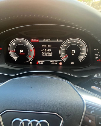 Audi A7 cena 185000 przebieg: 66815, rok produkcji 2019 z Słupsk małe 106